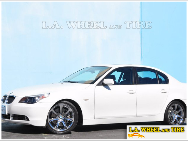 BMW M5 with L.A. Wheel WinterChrome™ finish